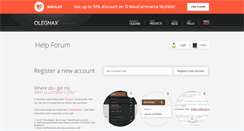 Desktop Screenshot of help.olegnax.com