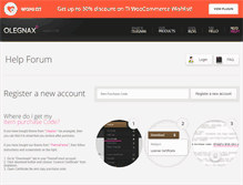Tablet Screenshot of help.olegnax.com